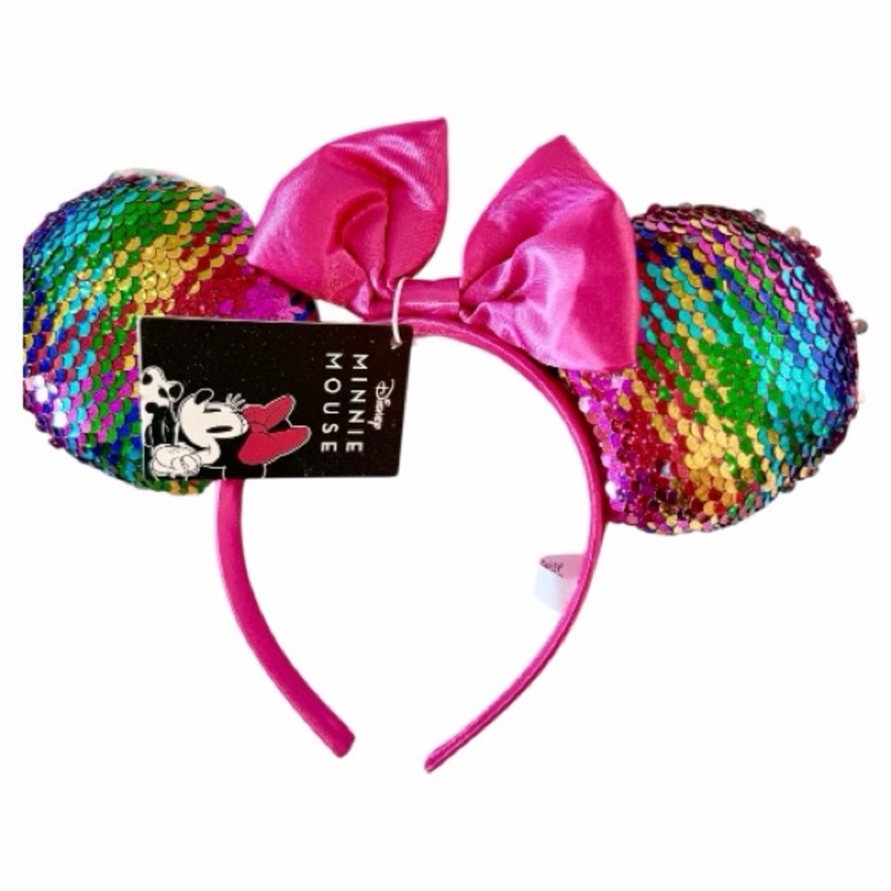 DISNEY Sequin Ears Headband rainbow/pride